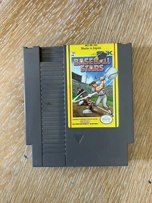 Baseball Stars, RC Pro Am, Hoops, Ice Hockey, John Elway Qb NES Lot Games - Image 1 of 4