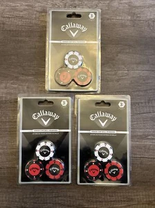 Callaway Poker Chip Ball Marker Lot Brand New - Picture 1 of 5