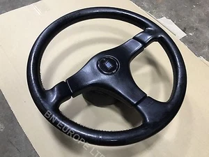 Nardi Leather Steering Wheel For: Subaru Impreza GC8 GF8 WRX STI 92-00 - Picture 1 of 6