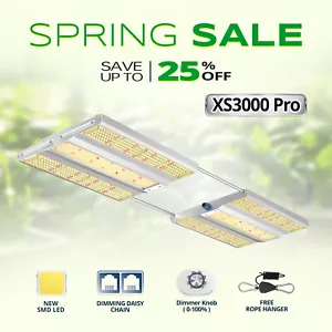 VIPARSPECTRA XS3000 Pro LED Grow Light Vollspektrum pflanzenlampe Indoor Flower - Bild 1 von 10