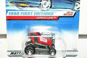 Carro rojo Hot Wheels 1998 primeras ediciones Express Lane # 678 - Imagen 1 de 4