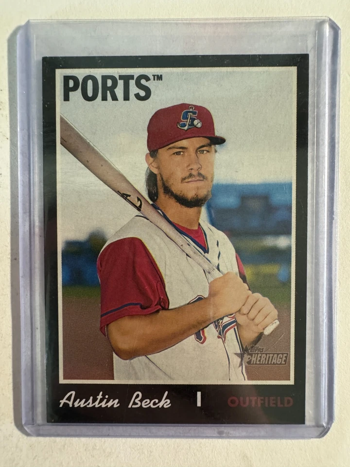 K209,004 - 2019 Topps Heritage Minors #136 Austin Beck - Image 1 of 1