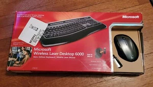 Microsoft Wireless Laser Desktop 6000 v3 (Black) - Picture 1 of 9
