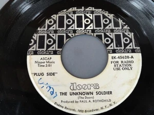 The Doors The Unknown Soldier 45 Single 1968 Mono First Press PROMO Rare HEAR!! - Picture 1 of 6