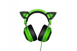 Razer Kitty Ears für die Kraken-Headsets Robust und Wasserfest in Neon-Grün - Photo 1/2