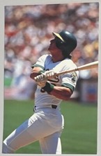 JOSE CANSECO, RARE ! 3 1/2"  x 5 1/2" PHOTO POSTCARD #6 "BARRY COLLA", AMAZING !