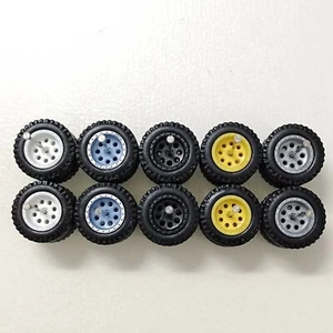 HEISSRÄDER OFFROAD R/R GUMMI REIFEN 5 SÄTZE 1/64 GRÖSSE 14MM - Bild 1 von 3