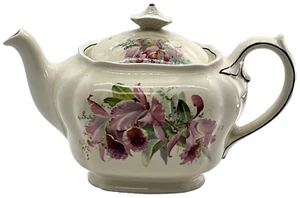 Royal Doulton "Orchid D5215" Teapot - Picture 1 of 14