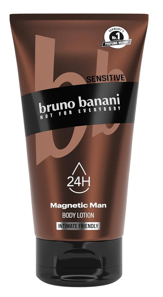 ✅ Bruno Banani Magnetic Man Bodylotion Body Balsam gegen trockene Haut 150ml ✅