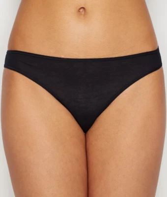 Hanro Black Ultralight Bikini Mini Panty Women's Size XS L20122 - Image 1 of 2
