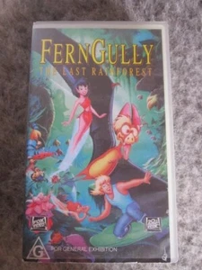 FERN GULLY THE LAST RAINFOREST VHS - Picture 1 of 1