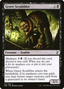4x Grave Scrabbler - Casi Nuevo Tiempo Espiral Remasterizado SPARROW MAGIC - Imagen 1 de 1