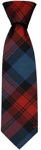 Corbata de clan MacLachlan antigua tartán pura lana escocesa hecha a mano - Imagen 1 de 4