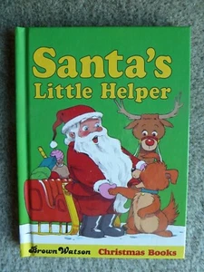 VINTAGE COLLECTIBLE - SANTA'S LITTLE HELPER BOOK - 1992 - NEVER USED - Picture 1 of 2