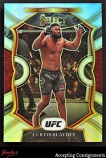 2021 Select UFC Prizms Silver #60 Curtis Blaydes CONCOURSE