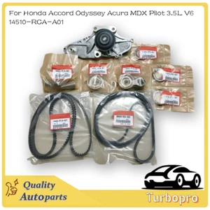 NEW Timing Belt Kit Water Pump For Honda Accord Odyssey Acura MDX Pilot 3.5L V6 - Picture 1 of 5