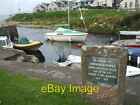 Photo 6X4 Plaque At Blackwaterfoot Harbour In Memory Of Lord Ronald Graha C2007