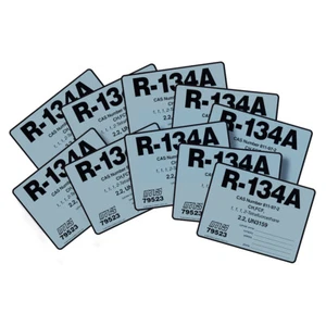 R-134A Color Coded ID Label (Pack of 10) - Picture 1 of 2