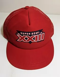 Cappello vintage Winston NFL Super Bowl XXIII RARO 1989 Snapback 49ers Bengals USA - Foto 1 di 4