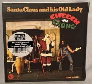 45 CHEECH & CHONG Santa Claus And His Old Lady (COLOR 7" Vinyl RSD BF 2022) NEW - Picture 1 of 2