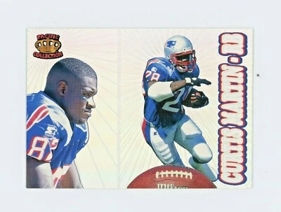 CURTIS MARTIN 1995 Pacific Prisms Rc #195 New England Patriots JM - Image 1 of 2