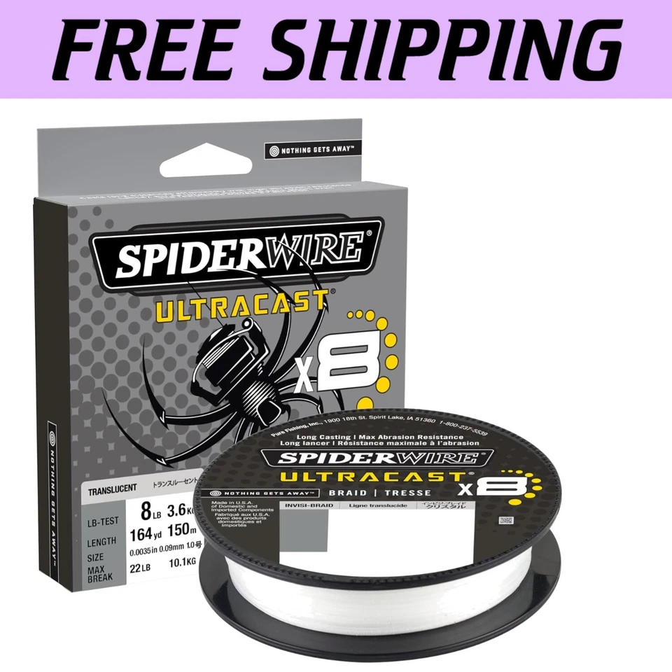 Ultracast Braid - 50lb Breaking Strength, 8-Strand Fishing Line, 328yd Length - Image 1 of 2