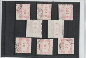 Suiza Franqueos Mecanicos Diversos de años 1960-70 (HC-870) - Picture 1 of 1