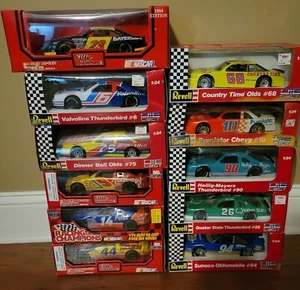 Konvolut (11) alte Nascar Die-Cast Jahre 1992+ Revell & Racing Champions im Maßstab 1:24 - Bild 1 von 11