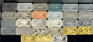 NEW 27 x 1 gram buffalo metal set Tantalum Cobalt Tungsten Vanadium Hafnium Cr C - Picture 1 of 9