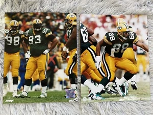 Green Bay Packers Keith Jackson Gilbert Brown 8x10 Fotos - Bild 1 von 2