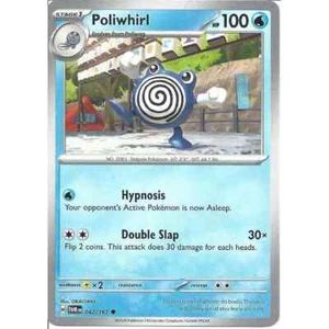 042/167 Poliwhirl : Common Card : Twilight Masquerade Pokemon TCG - Picture 1 of 1