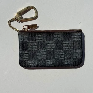 Louis Vuitton Damier Grafite Portachiavi Portamonete Porta Carte Portafoglio Portachiavi - Foto 1 di 6