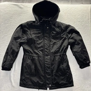 Bromley Sport Women’s Jacket Black Size Small With Hood 100% Polyester Shell - Picture 1 of 12