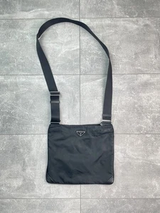 Prada Umhängetasche Messenger Bag Nylon Vintage Herren - Bild 1 von 14