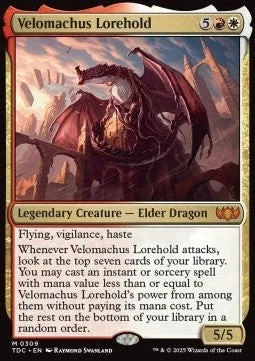 Magic/MTG Velomachus Lorehold TDC-309 Mythic Englisch Neu - Bild 1 von 2