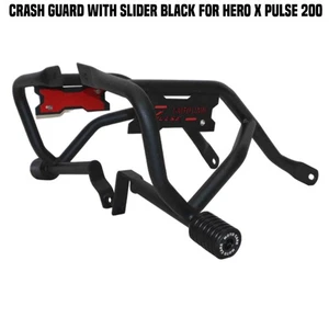 CRASH GUARD WITH SLIDER, BLACK FIT FOR HERO X PULSE 200 - Picture 1 of 7