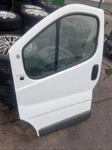 Tür vorne links Renault Traffic Farbcode OD31 Casawhitea White Weiss BC - Bild 1 von 3