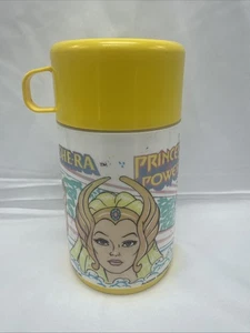 Vintage Thermoskanne 1985 She-ra Princess Of Power gelb Aladdin SheRa - Bild 1 von 13