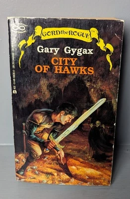 City of Hawks by Gary Gygax 1st print 1987 Gord the Rogue - Image 1 of 3