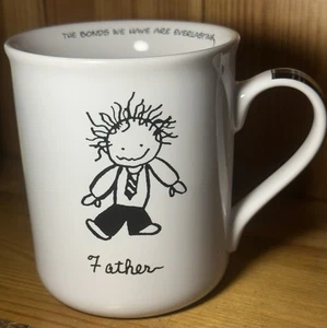 Children of The Inner Light By MARCI - FATHER - 16 oz Ceramic Coffee Mug Wht Blk - Picture 1 of 13
