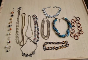 Vintage Retro 1980s Necklace Lot - Picture 1 of 10