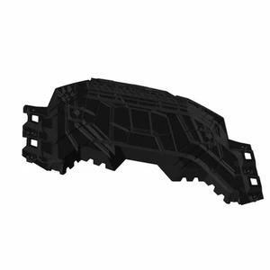 Polaris Front Rack, Gloss Black, Genuine OEM Part 5452935-070, Qty 1 - Picture 1 of 2
