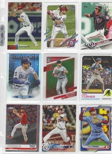 Lote de 9 tarjetas diferentes Trae Turner (Q707) - Imagen 1 de 1