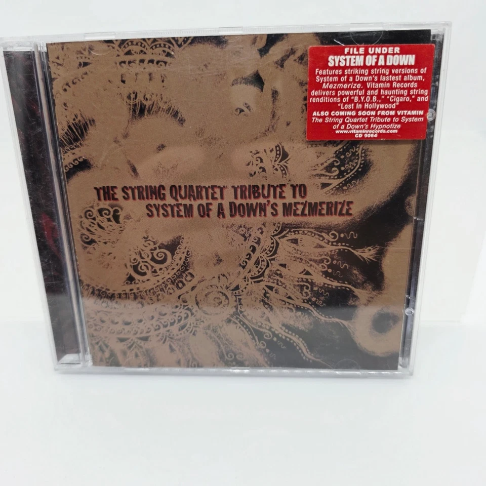 The String Quartet Tribute to System of a Down's Mezmerize CD 2005 Vitamin - Imagem 1 de 1