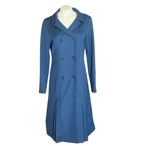 Pendleton blaues Anzugkleid aus Schurwolle zweireihig Knopfverschluss - Bild 1 von 11