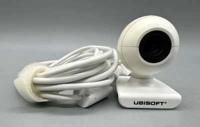 Nintendo Wii Ubisoft Hercules Camera USB WC04 Webcam White Motion Tracking - Image 1 of 4