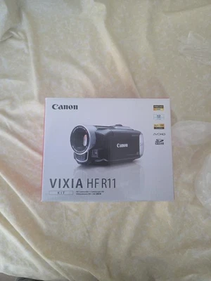 Canon VIXIA HF R11 HD Camcorder (Black) 32GB Built-in Memory - Image 1 of 4
