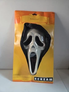 Scream Mask Blood Pump by Fun World Ghost Face Bleeding Mask Halloween - Picture 1 of 5