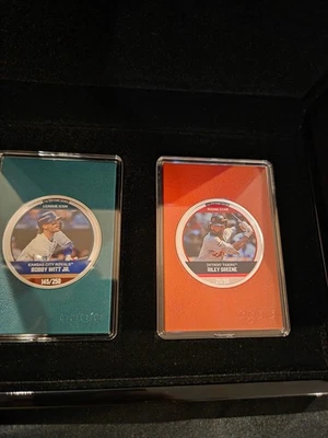 2024 Agoro MLB Coins Silver Riley Greene (21/50) And Bobby Witt Jr (145/250) - Image 1 of 4