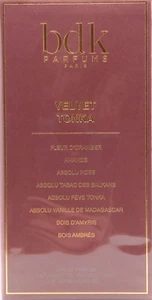 BDK PARFUMS VELVET TONKA EAU DE PARFUM SPRAY UNISEX 3.4 Oz / 100 ml BRAND NEW!!! - Picture 1 of 6